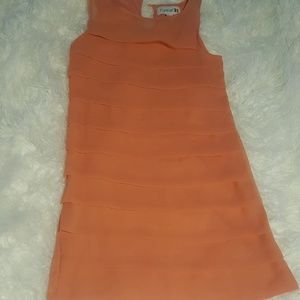 Peach Dress